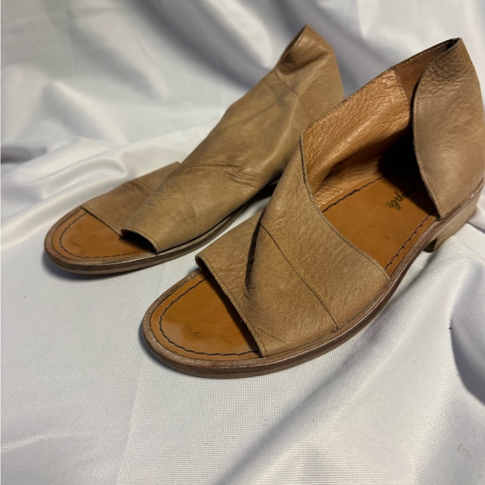Free People Mont Blanc Women's Sandals Brown 38 8 - Picture 5 of 6